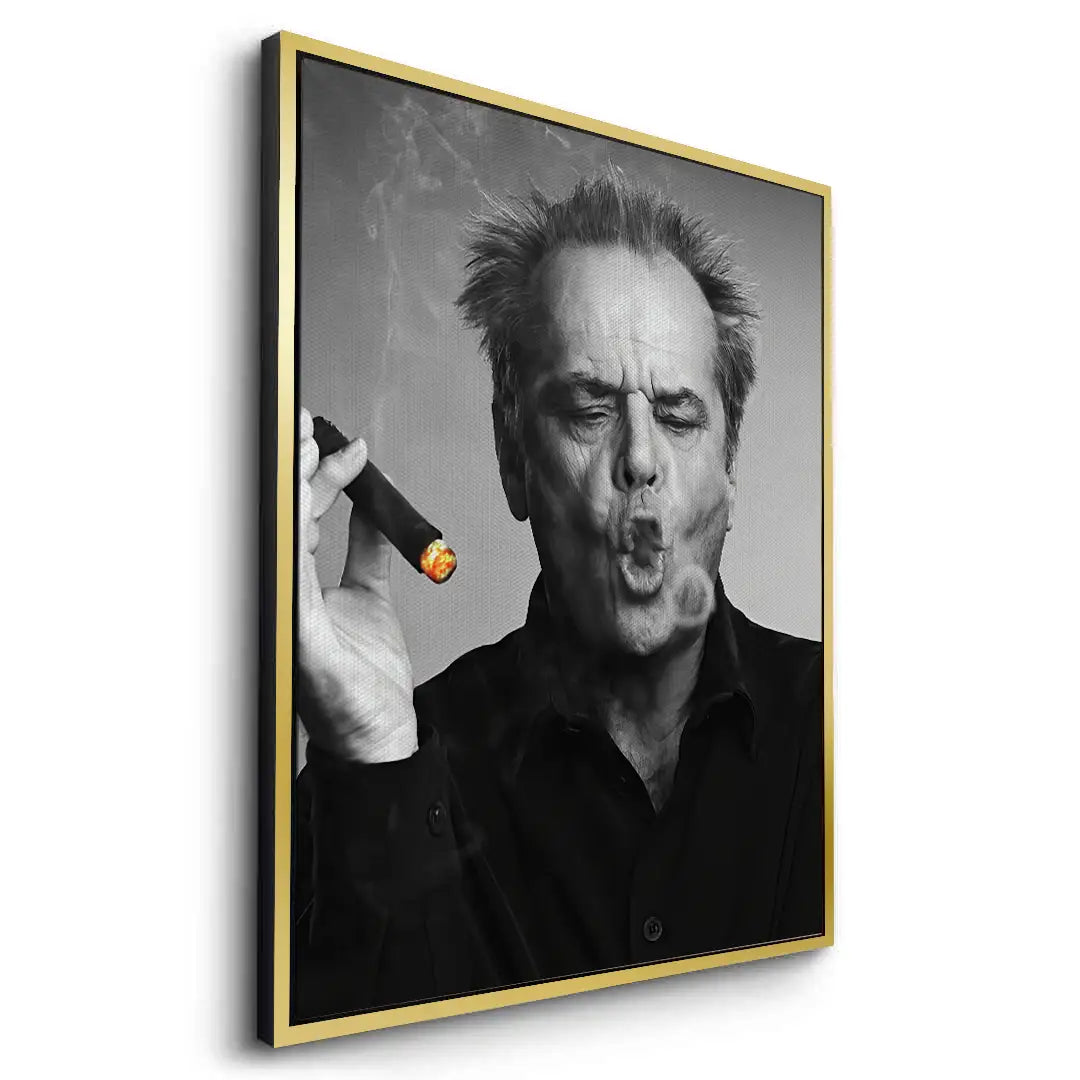 2Jack Nicholson Cigar - Canvas