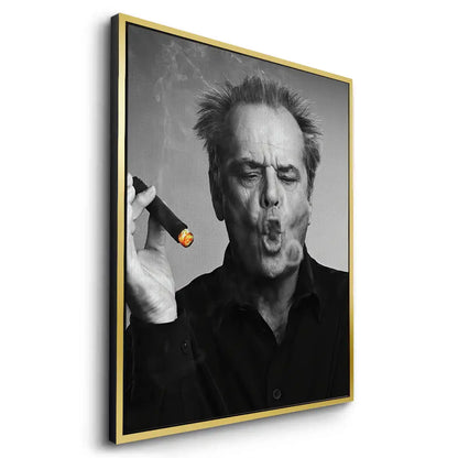Jack Nicholson Cigar - Canvas