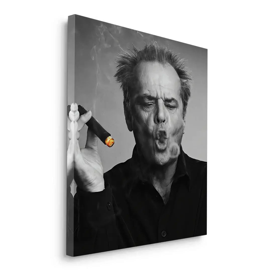 2Jack Nicholson Cigar - Canvas