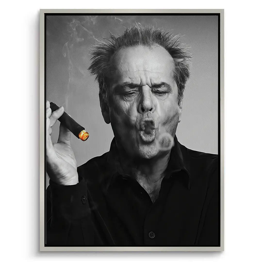 2Jack Nicholson Cigar - Canvas