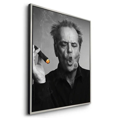 Jack Nicholson Cigar - Canvas