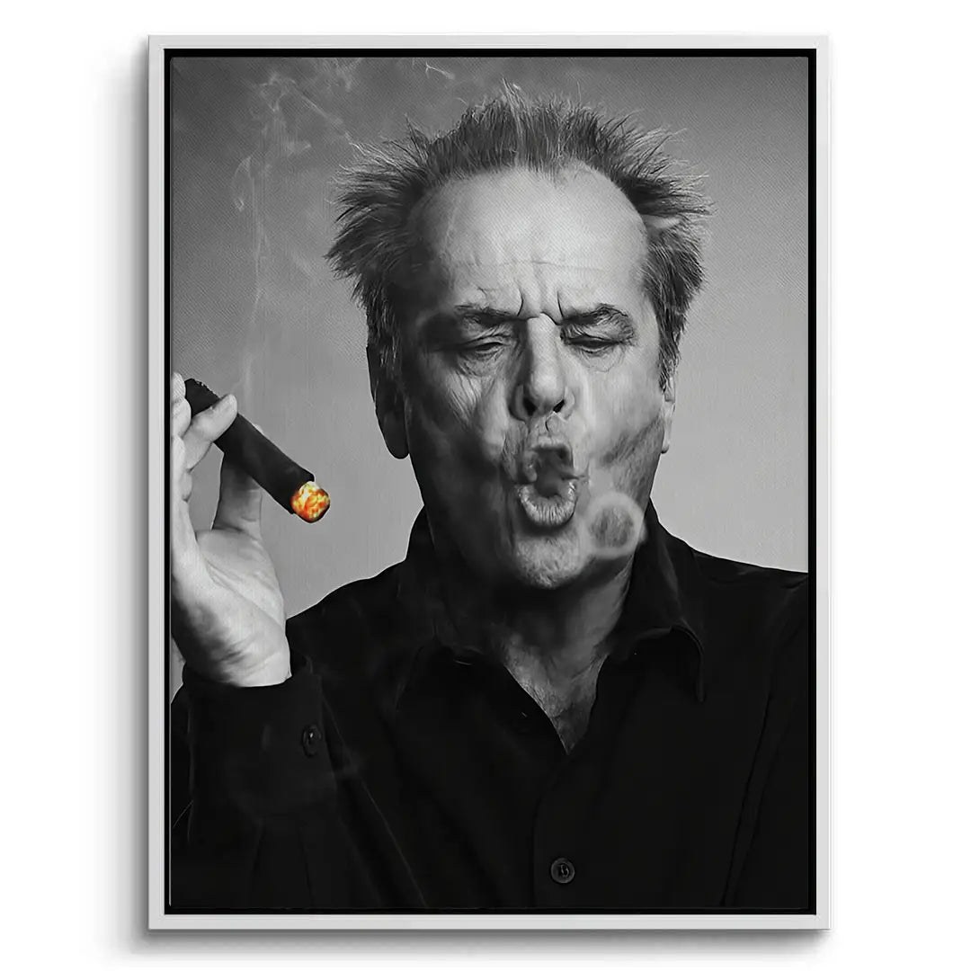 2Jack Nicholson Cigar - Canvas
