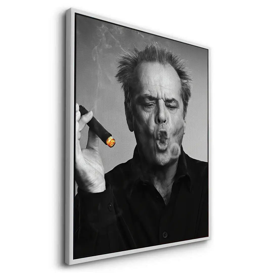 2Jack Nicholson Cigar - Canvas
