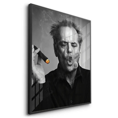 Jack Nicholson Cigar - Fine Art