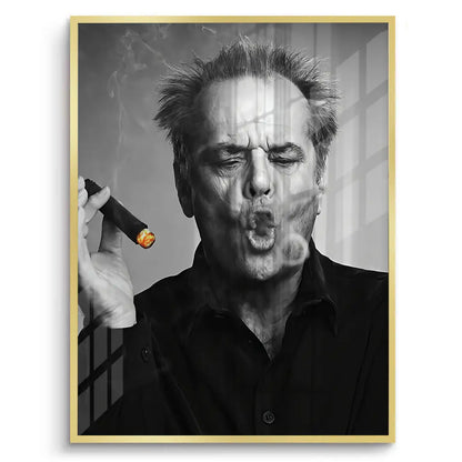 Jack Nicholson Cigar - Fine Art