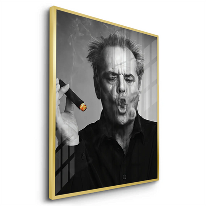 Jack Nicholson Cigar - Fine Art