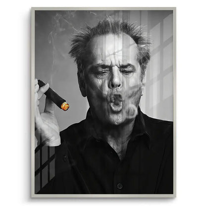 Jack Nicholson Cigar - Fine Art
