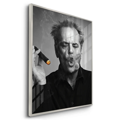 Jack Nicholson Cigar - Fine Art