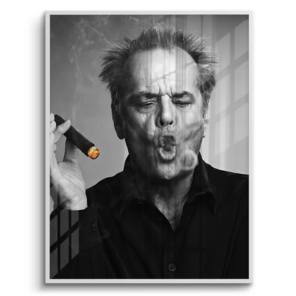 Jack Nicholson Cigar - Fine Art