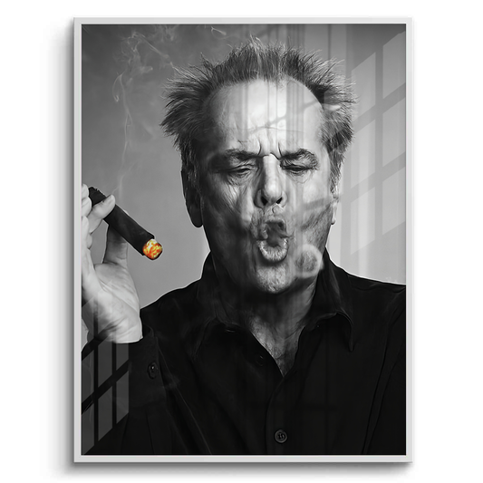 Jack Nicholson Cigar - Fine Art