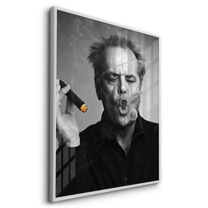 Jack Nicholson Cigar - Fine Art