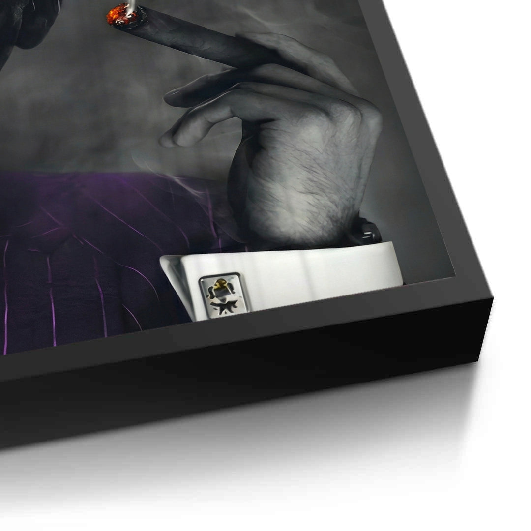 2Jack Nicholson Joker Blowing Smoke - Fine Art
