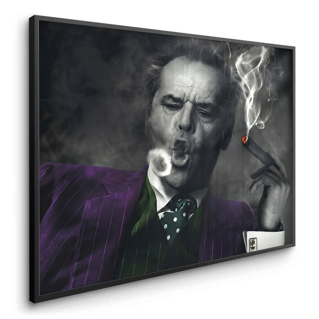 2Jack Nicholson Joker Blowing Smoke - Fine Art