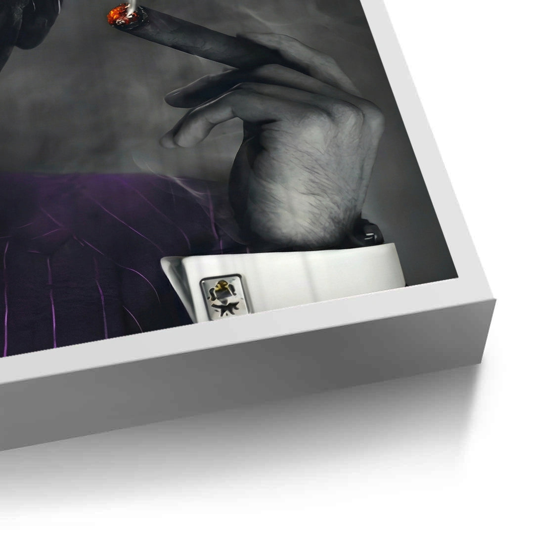 2Jack Nicholson Joker Blowing Smoke - Fine Art