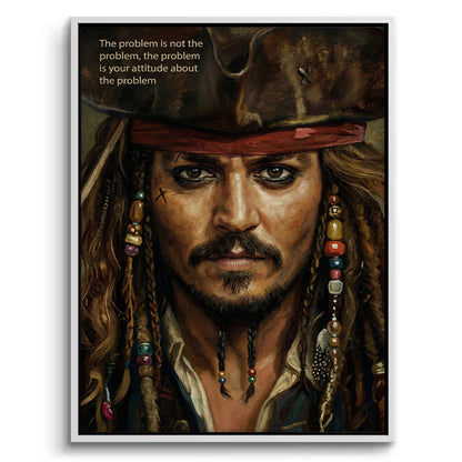 Jack Sparrow Captain’s Wisdom - Canvas