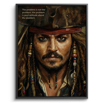 Jack Sparrow Captain’s Wisdom - Canvas
