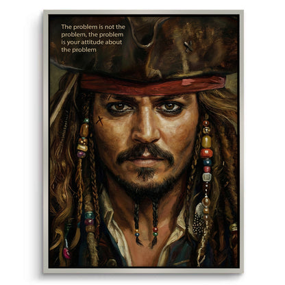 Jack Sparrow Captain’s Wisdom - Canvas