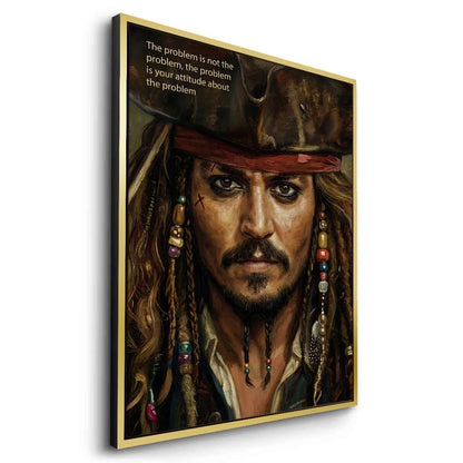Jack Sparrow Captain’s Wisdom - Canvas