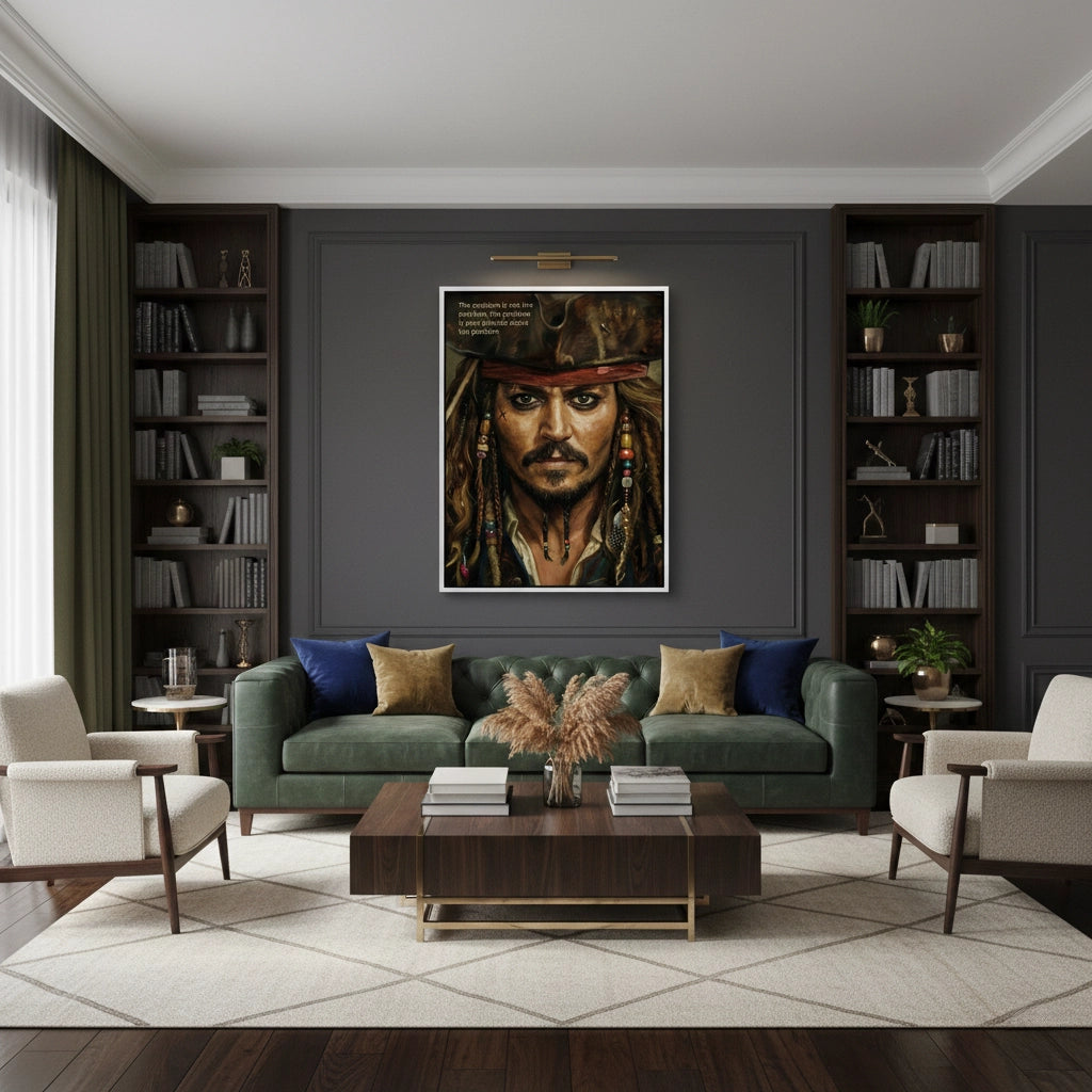 2Jack Sparrow Captain’s Wisdom - Canvas