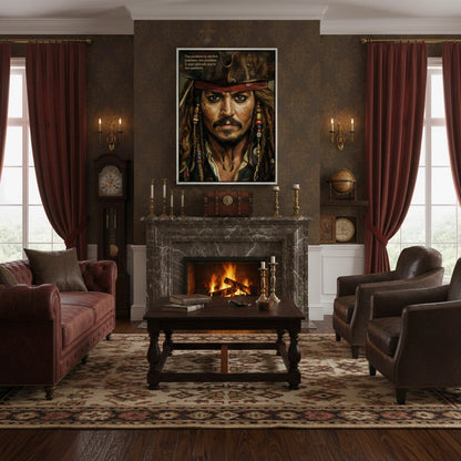 Jack Sparrow Captain’s Wisdom - Canvas