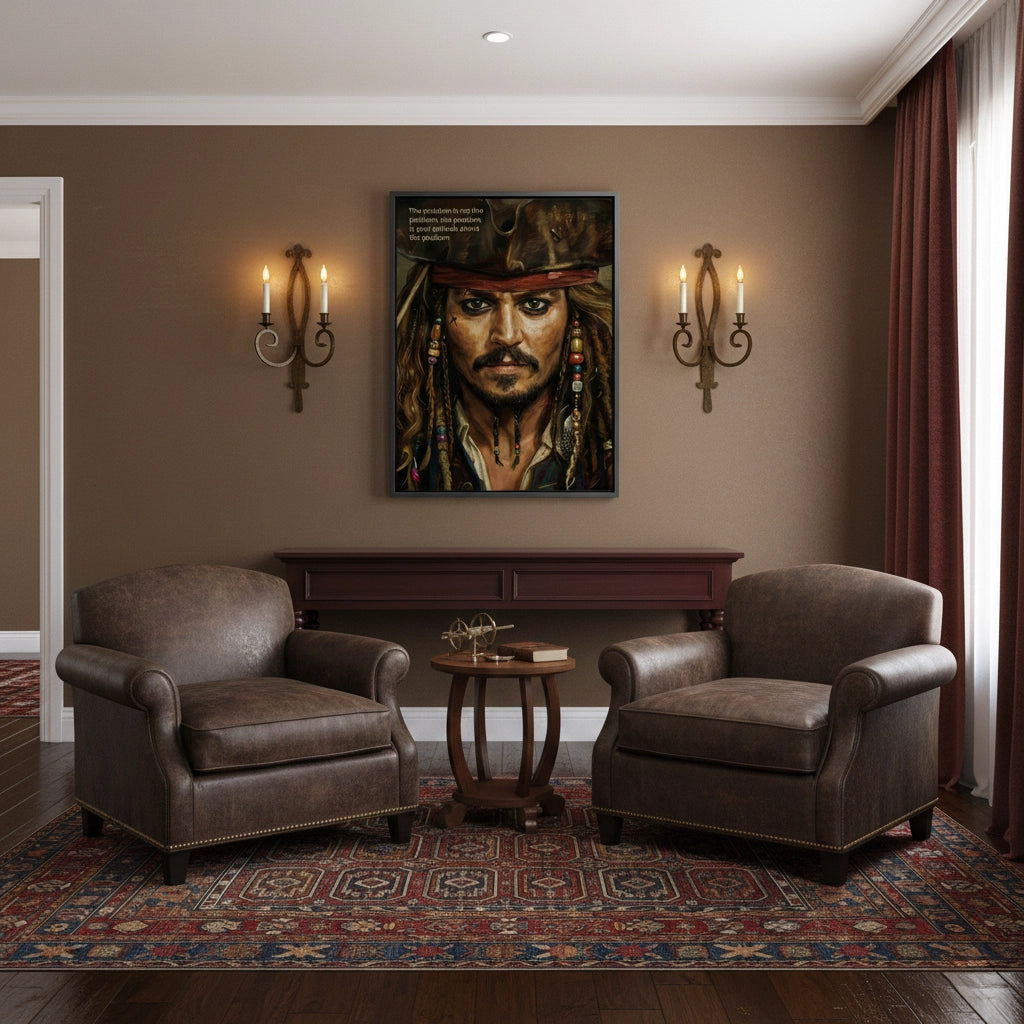 2Jack Sparrow Captain’s Wisdom - Canvas