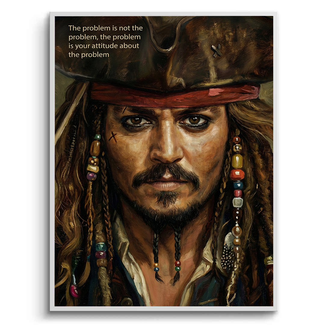 2Jack Sparrow Captain’s Wisdom - Fine Art