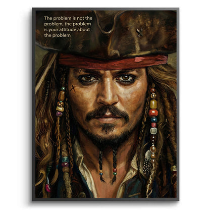 Jack Sparrow Captain’s Wisdom - Fine Art