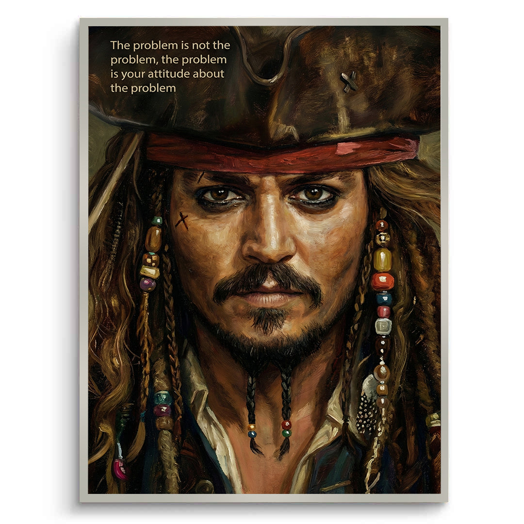 2Jack Sparrow Captain’s Wisdom - Fine Art