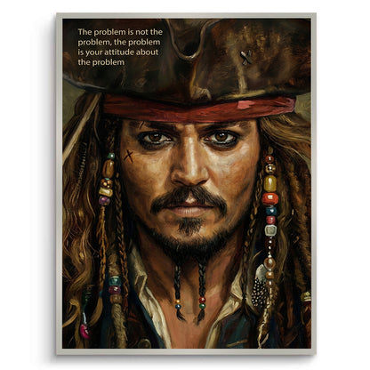 Jack Sparrow Captain’s Wisdom - Fine Art