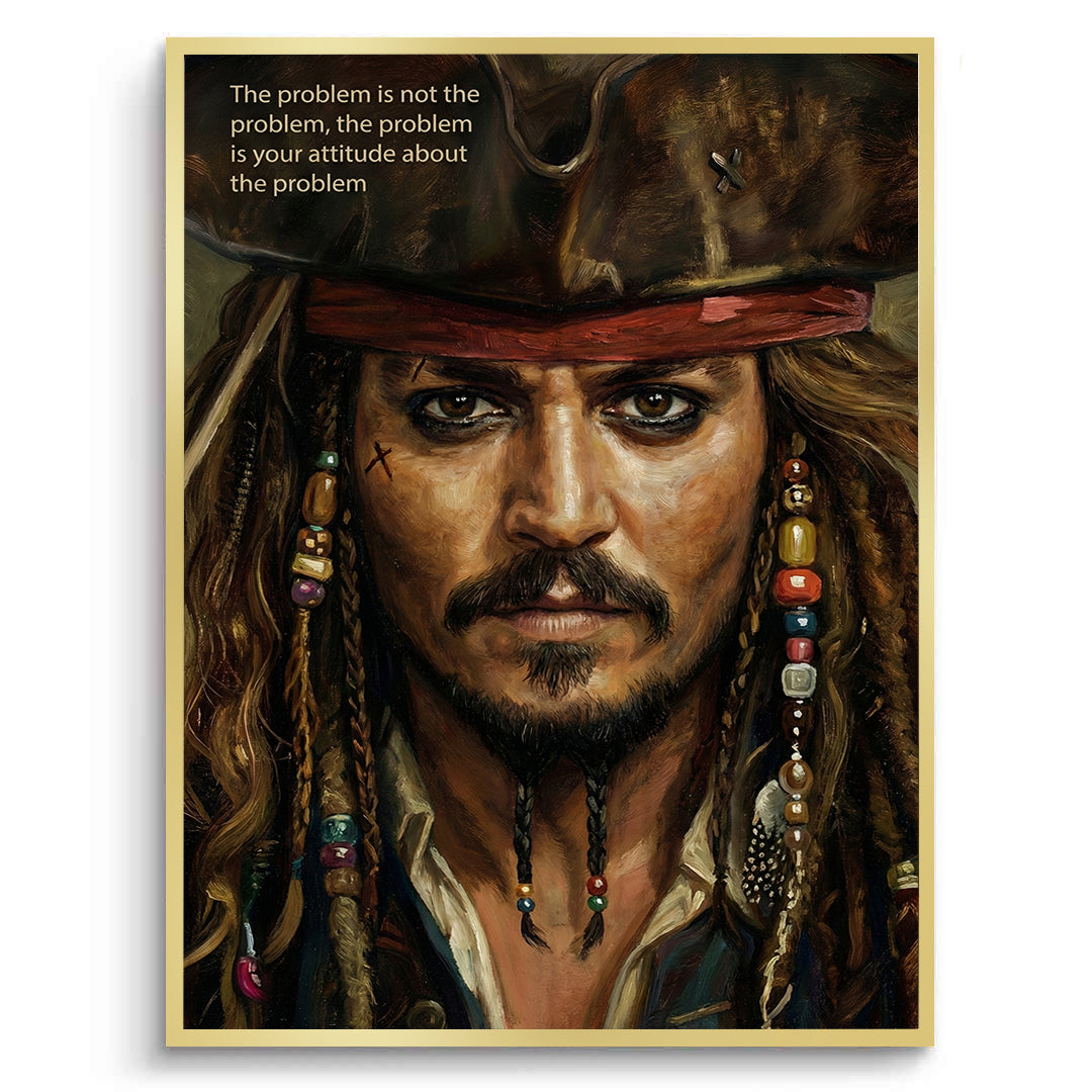 2Jack Sparrow Captain’s Wisdom - Fine Art
