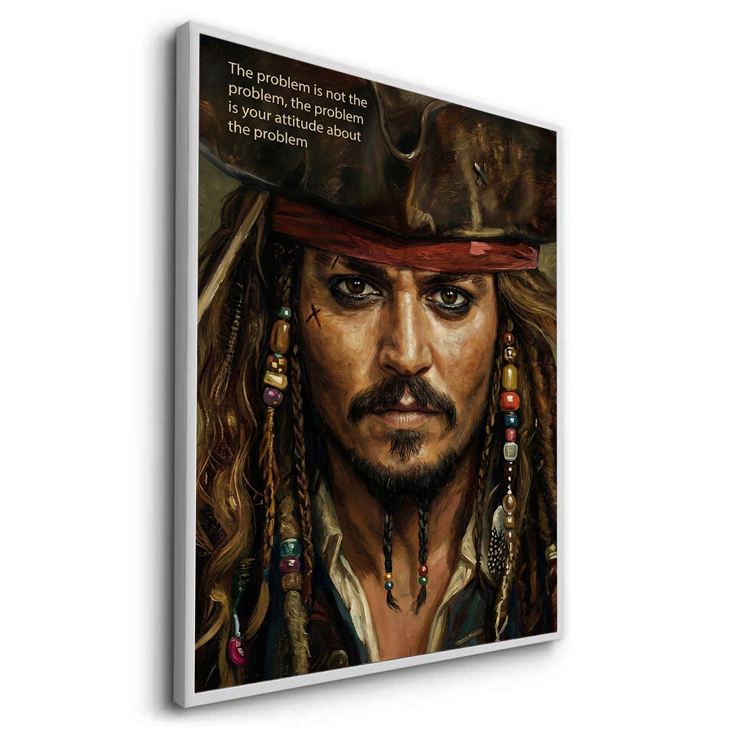2Jack Sparrow Captain’s Wisdom - Fine Art