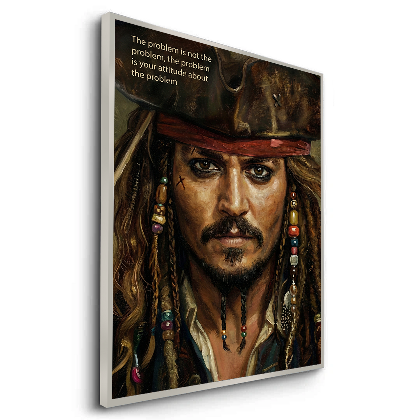 2Jack Sparrow Captain’s Wisdom - Fine Art