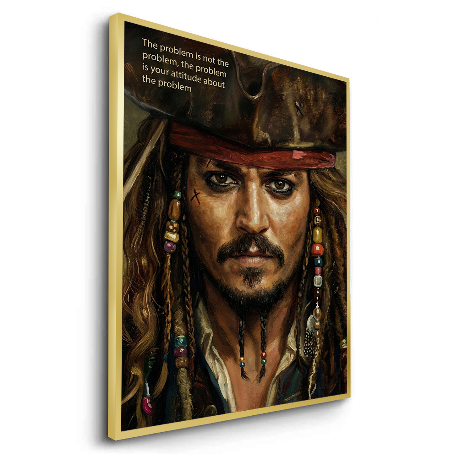 2Jack Sparrow Captain’s Wisdom - Fine Art