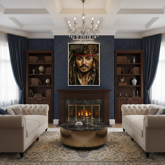 Jack Sparrow Captain’s Wisdom - Fine Art