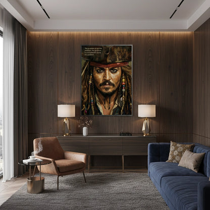 Jack Sparrow Captain’s Wisdom - Fine Art