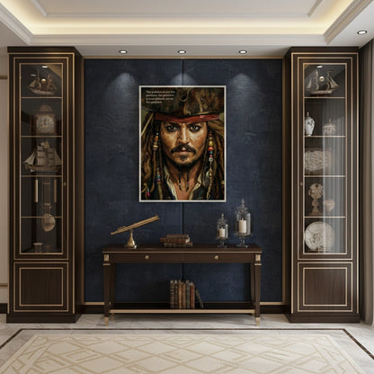 Jack Sparrow Captain’s Wisdom - Fine Art