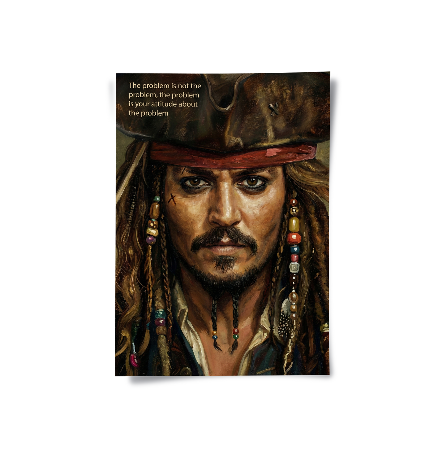 2Jack Sparrow Captain’s Wisdom - Poster