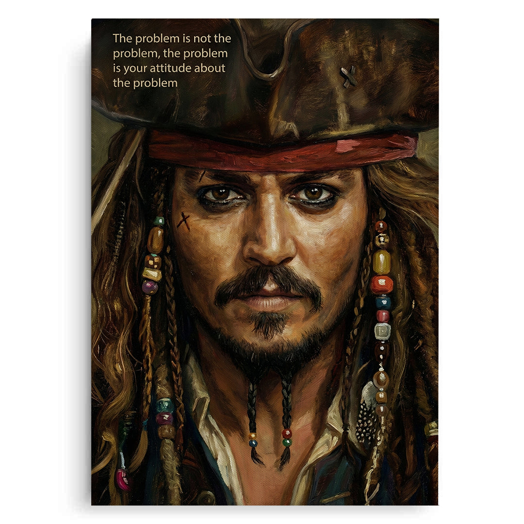 2Jack Sparrow Captain’s Wisdom - Canvas