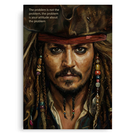 Jack Sparrow Captain’s Wisdom - Canvas