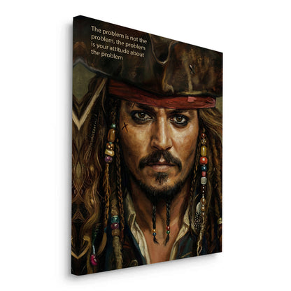 Jack Sparrow Captain’s Wisdom - Canvas