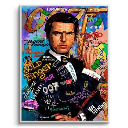 James Bond 007 Pop Art - Fine Art