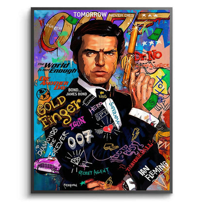 James Bond 007 Pop Art - Fine Art