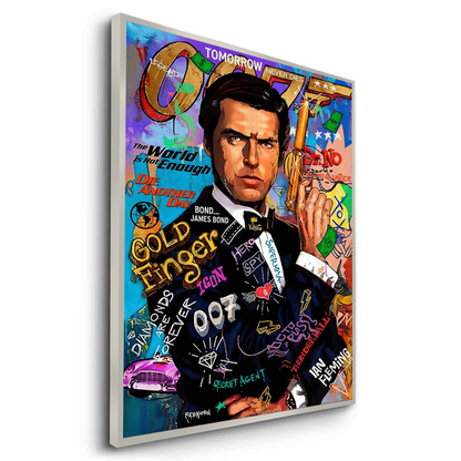 James Bond 007 Pop Art - Fine Art