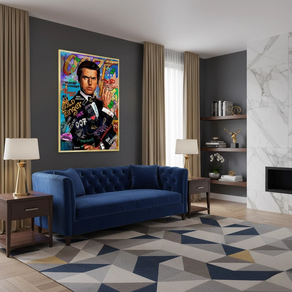 2James Bond 007 Pop Art - Fine Art