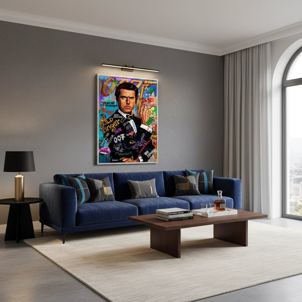 2James Bond 007 Pop Art - Fine Art
