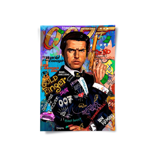 James Bond 007 Pop Art - Poster