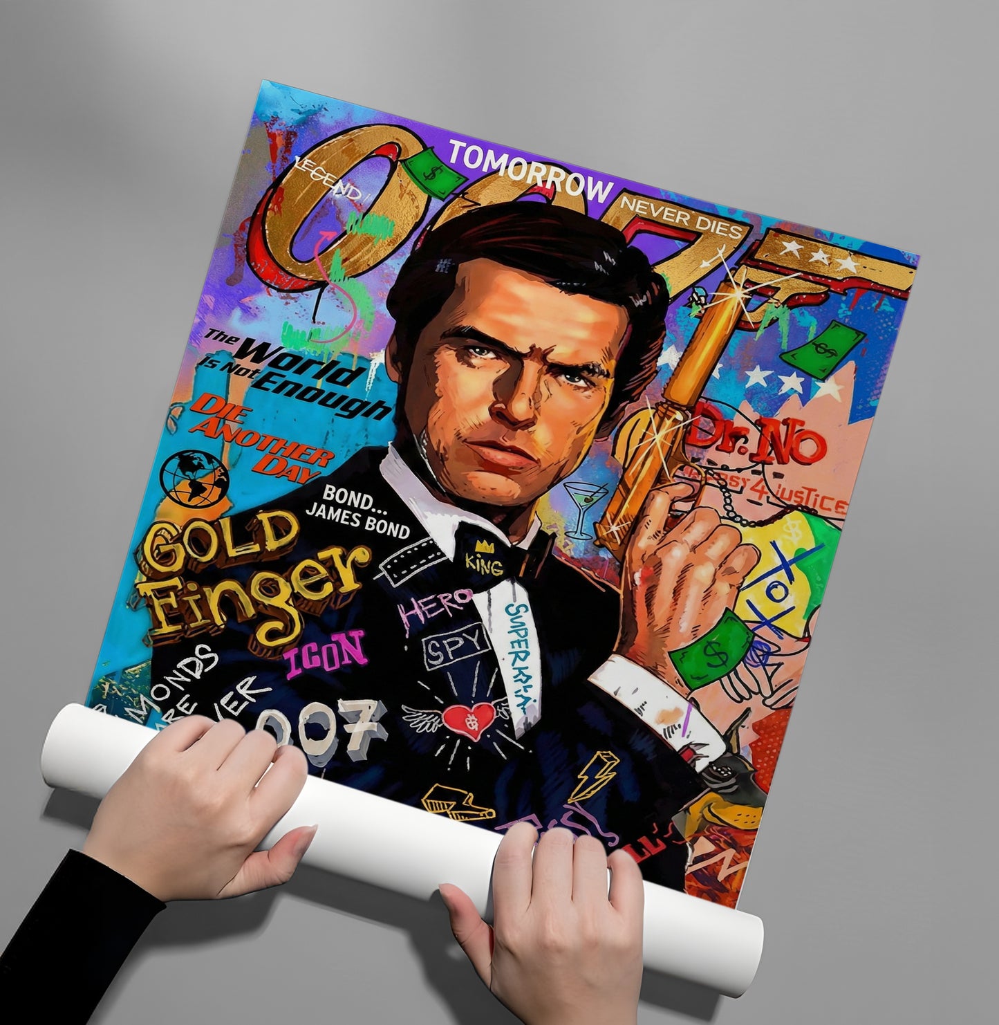 2James Bond 007 Pop Art - Poster