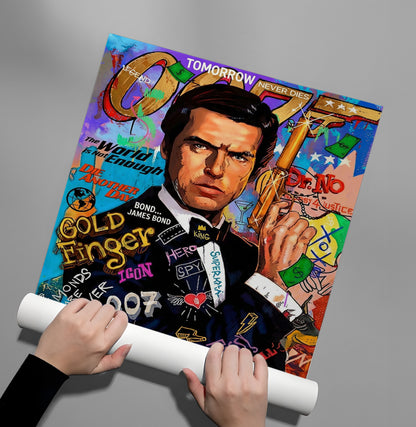 James Bond 007 Pop Art - Poster