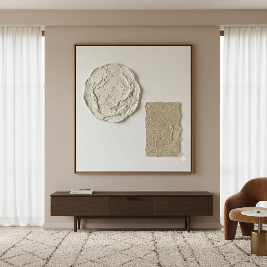2Japandi Sand Texture Painting #JSTE550