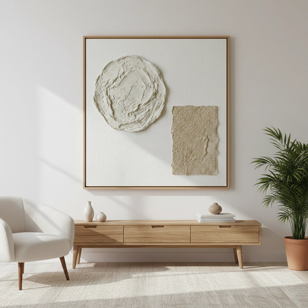 2Japandi Sand Texture Painting #JSTE550